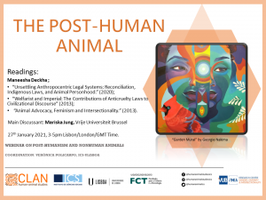 Post-human Animal Cartaz